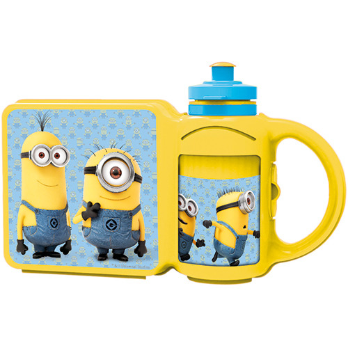 Minions Combi Set Lunchbox En Drinkfles | Kopen bij Flickmyhouse