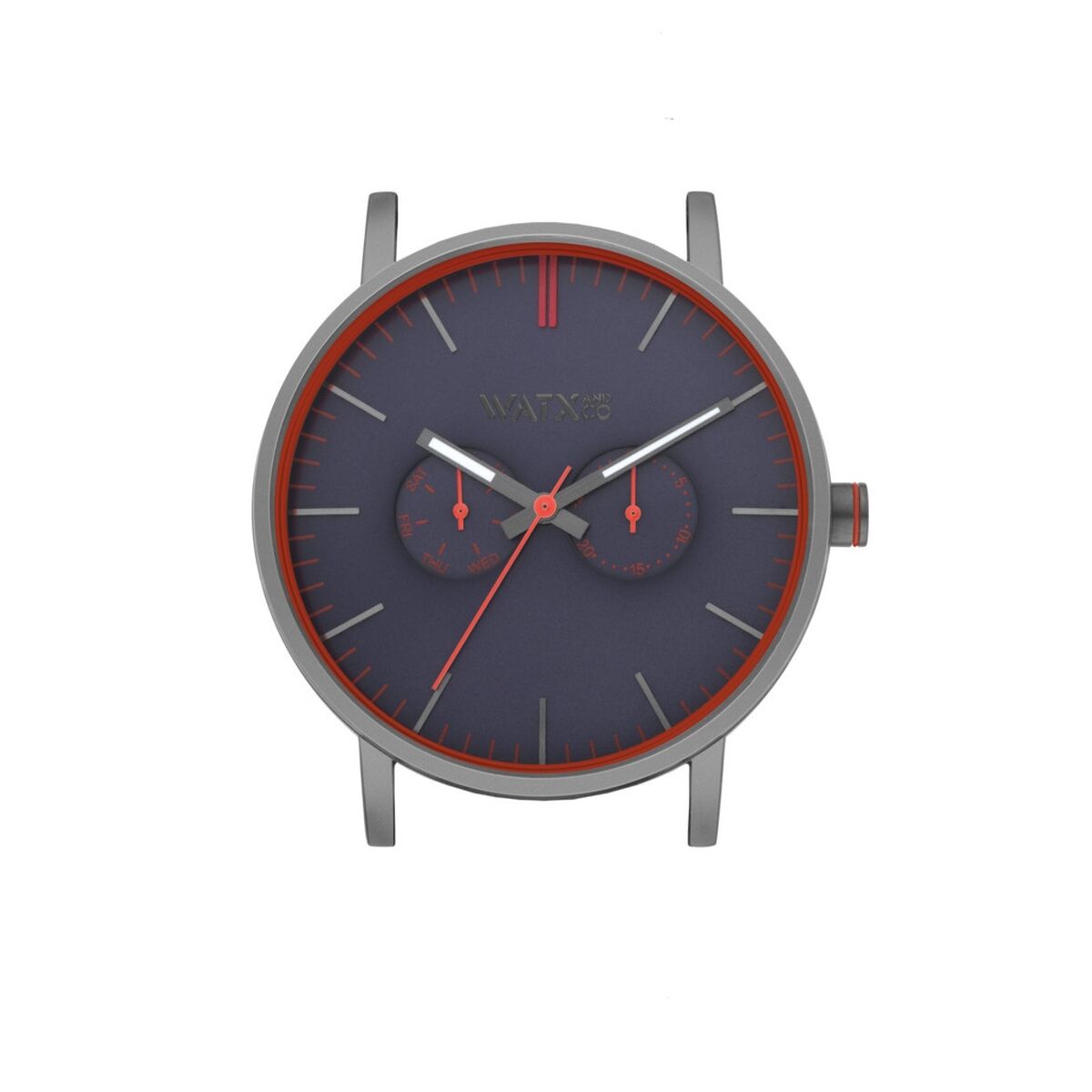 Horloge Uniseks Watx & Colors WXCA2714  Grijs (Ø 44 mm)