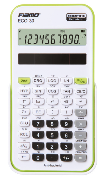 Citizen FI-ECO30GR Calculator Fiamo ECO 30 GR Wit-groen | Kopen bij Flickmyhouse