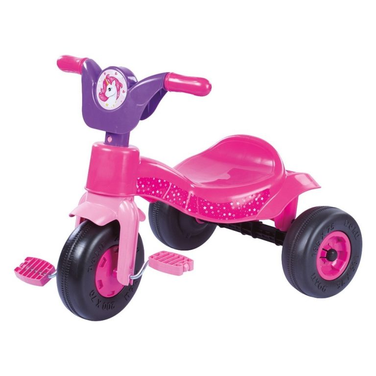 Dolu Eenhoorn Trike Driewieler Roze 42x60x49 cm | Kopen bij Flickmyhouse