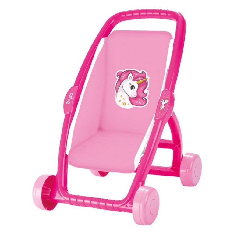 Dolu Eenhoorn Kinderwagen Roze | Kopen bij Flickmyhouse