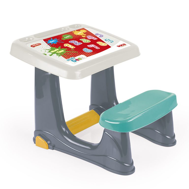 Dolu 2663 Bureau voor Kinderen 50x77x57 Grijs/Blauw/Wit | Kopen bij Flickmyhouse