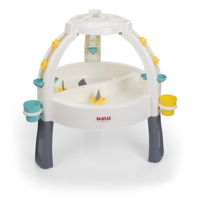 Dolu 2674 Fountain Zand/Wtertafel met Accesoires Wit/Grijs | Kopen bij Flickmyhouse