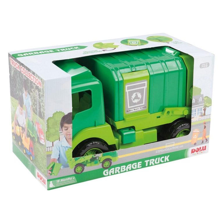 Dolu Vuilniswagen 43 cm Groen | Kopen bij Flickmyhouse