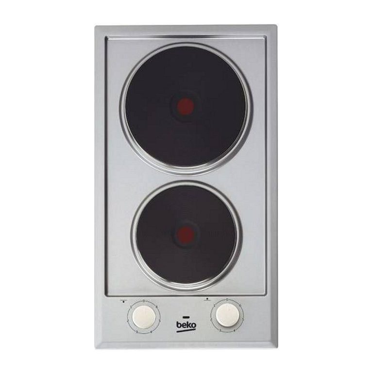 Beko HDCE32201X Inbouw Elektrische Kookplaat Inox | Kopen bij Flickmyhouse