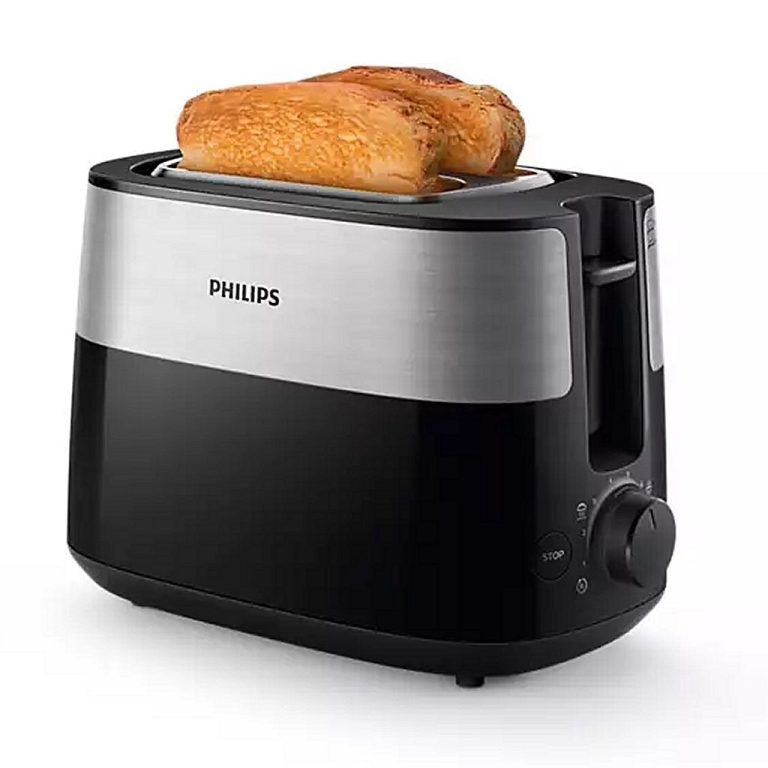 Philips HD2516/90 Daily Collection Broodrooster RVS/Zwart | Kopen bij Flickmyhouse