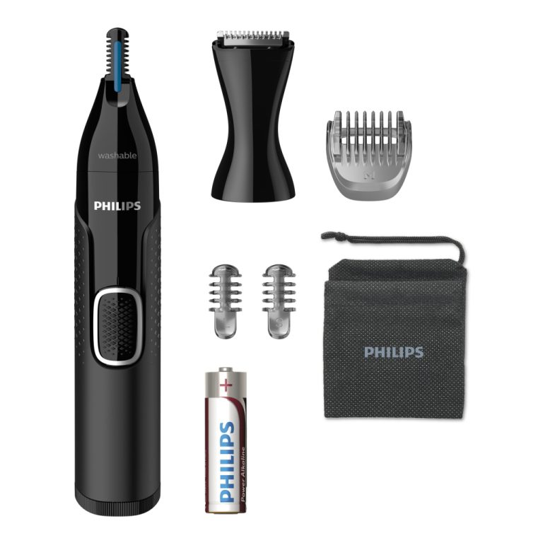 Philips NT5650/16 Series 5000 Neus-Oor-Wenkbrauw- en Detailtrimmer Zwart | Kopen bij Flickmyhouse
