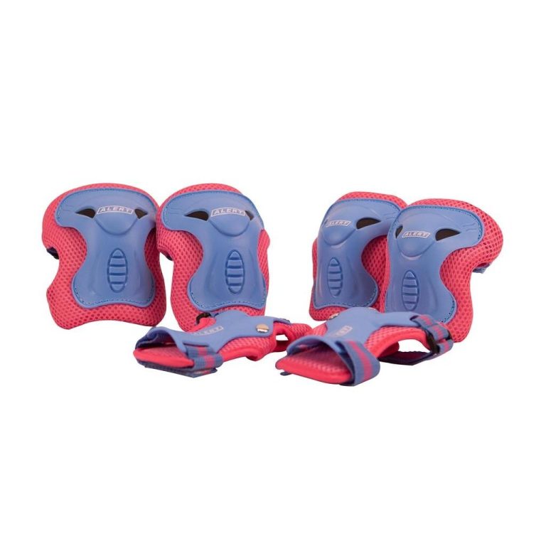 Alert Beschermset Maat S 6-delig Roze/Paars | Kopen bij Flickmyhouse