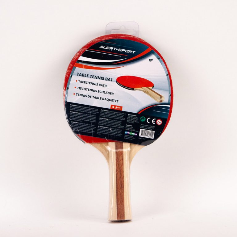 Alert Sport 2 Sterren Tafeltennis Batje Hout/Rubber | Kopen bij Flickmyhouse