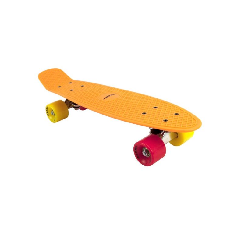 Alert Skateboard 55 cm Neon Oranje | Kopen bij Flickmyhouse