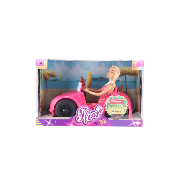 Fleur Pop met Auto Roze | Kopen bij Flickmyhouse