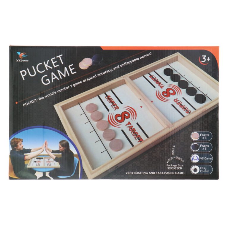 Houten Puckgame | Kopen bij Flickmyhouse