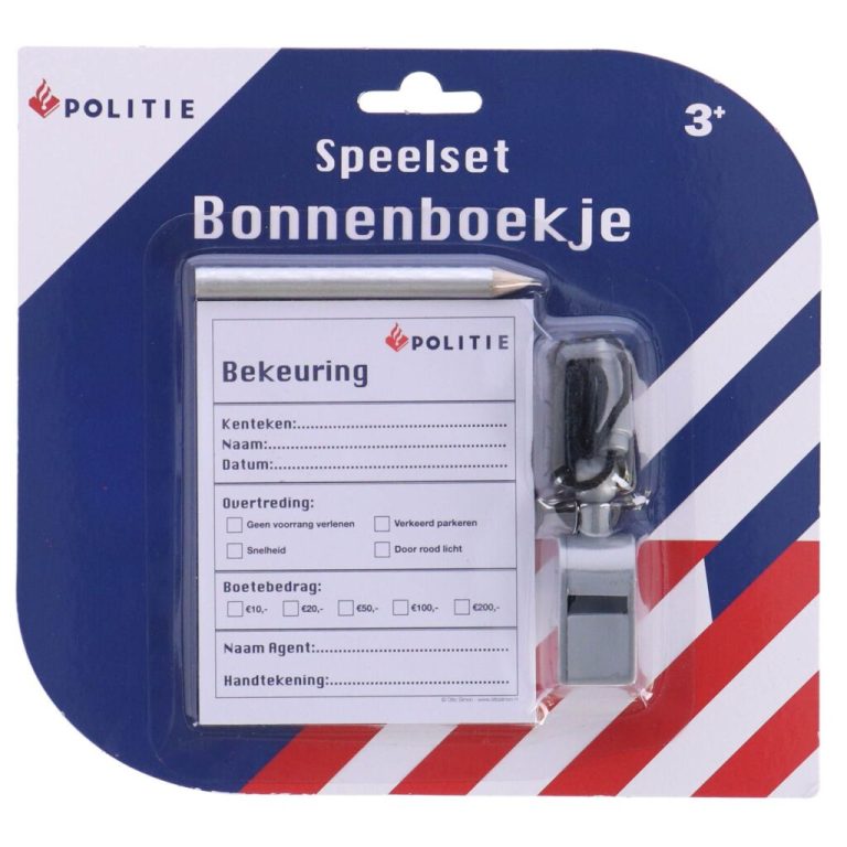 Politie Bonnenboekje | Kopen bij Flickmyhouse