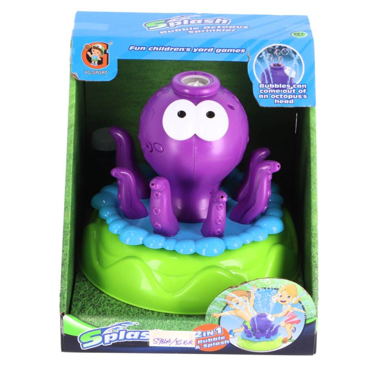 Watersproeier Octopus met Bellenblaas | Kopen bij Flickmyhouse