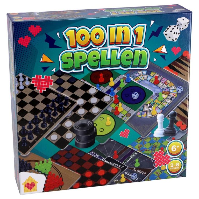 Spellendoos 100in1 Spellen | Kopen bij Flickmyhouse