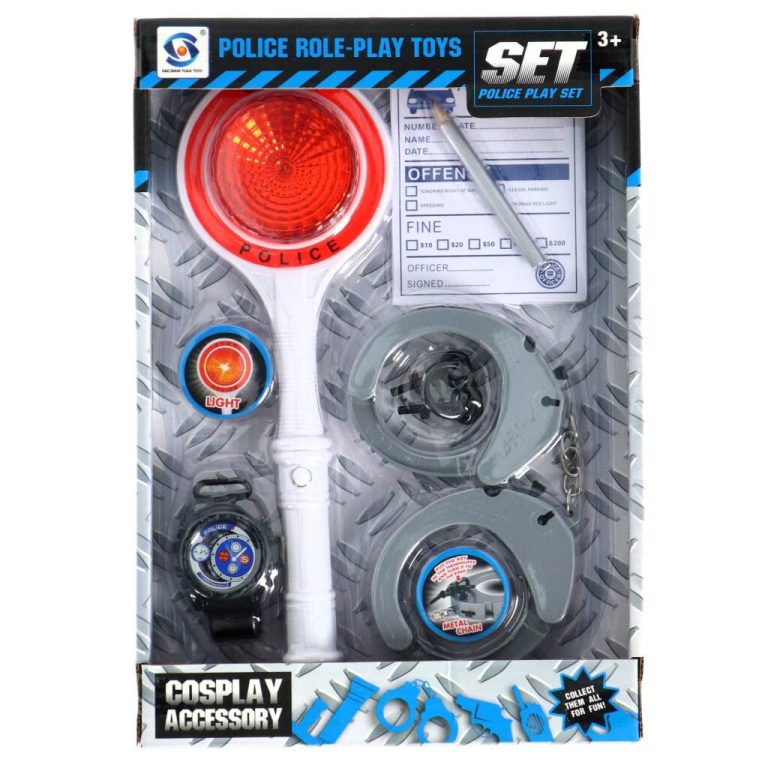 Politie Speelset + Licht | Kopen bij Flickmyhouse