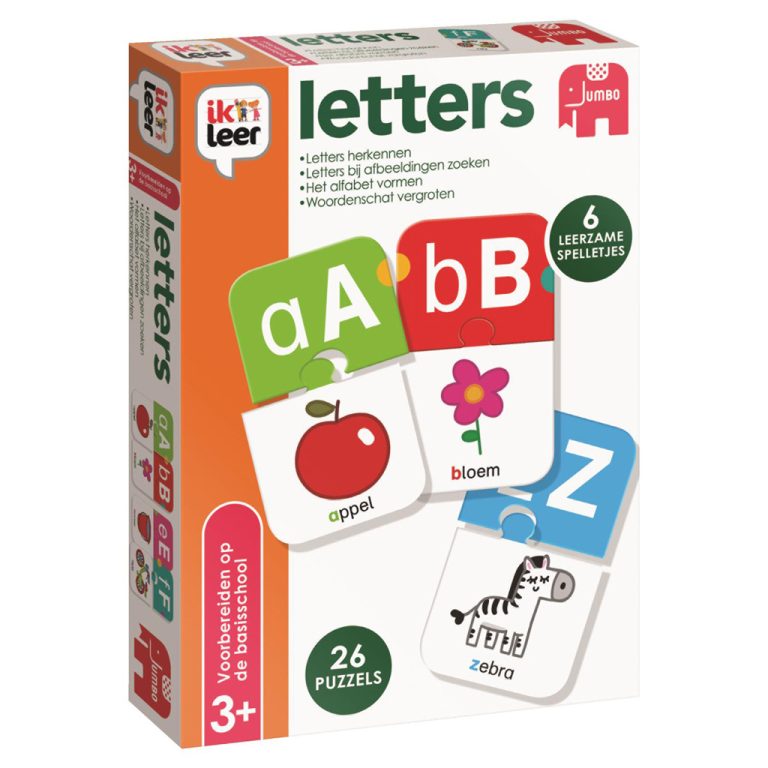 Jumbo Spel Ik Leer Letters | Kopen bij Flickmyhouse