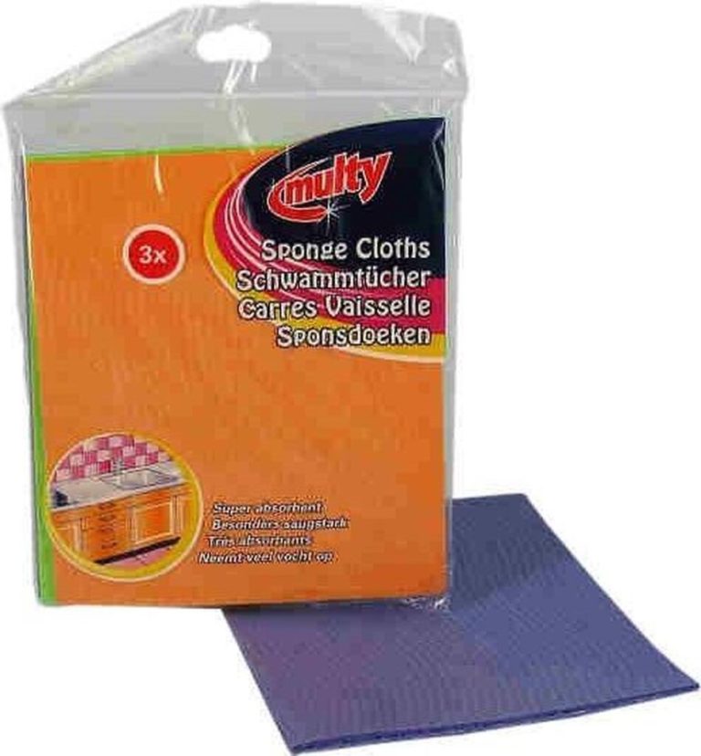 Multy sponsdoekjes - 3 stuks | Kopen bij Flickmyhouse