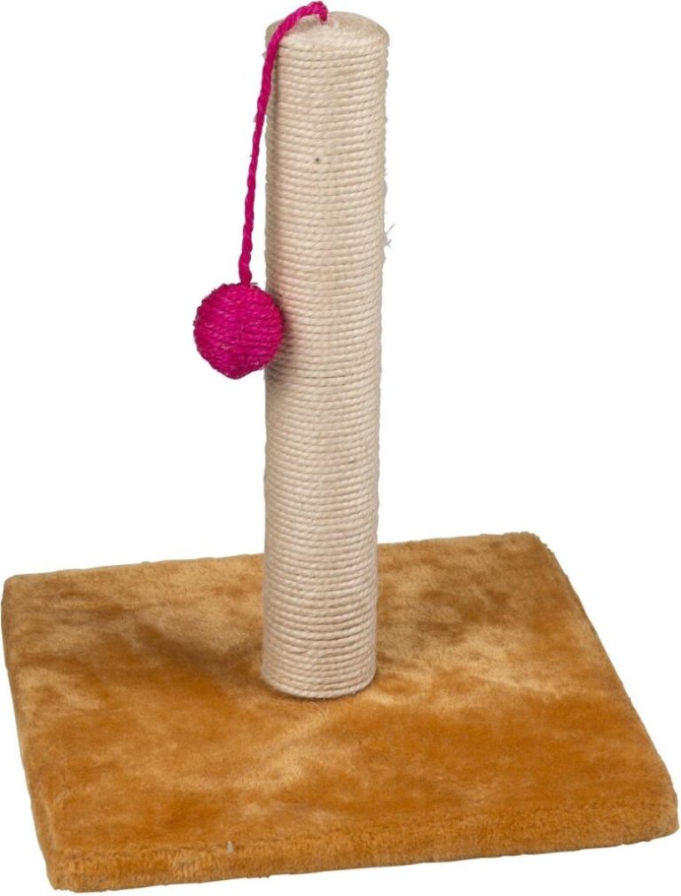Pet Toys Krabpaal met Balletje Hout 30 x 35 cm | Kopen bij Flickmyhouse