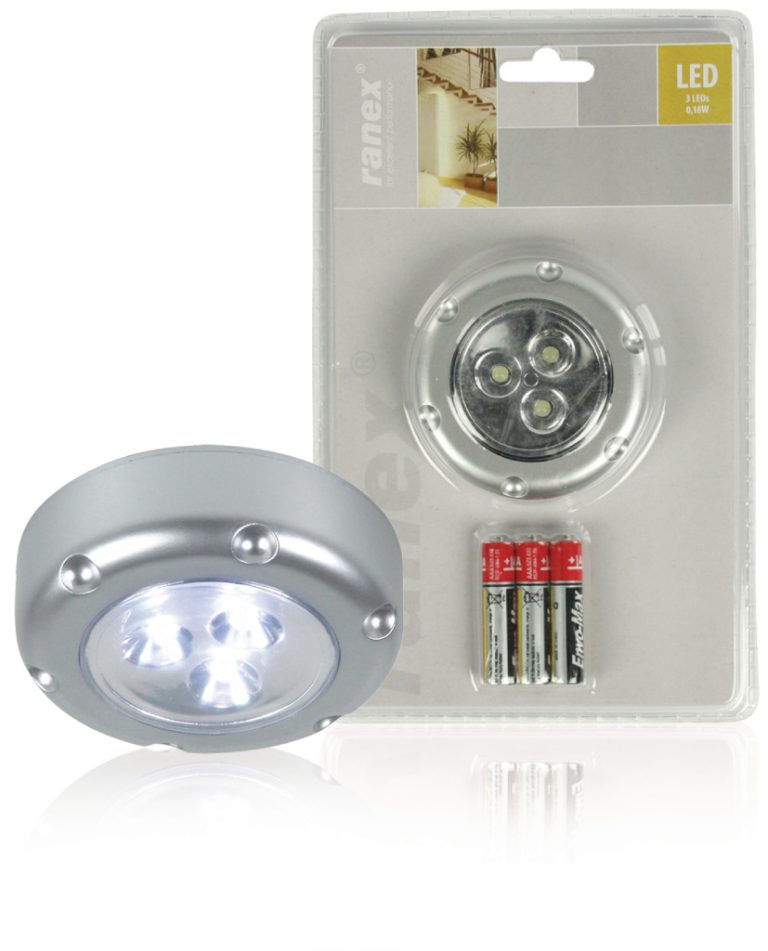 Ranex Ra-6000072 Mini Led Druklamp | Kopen bij Flickmyhouse