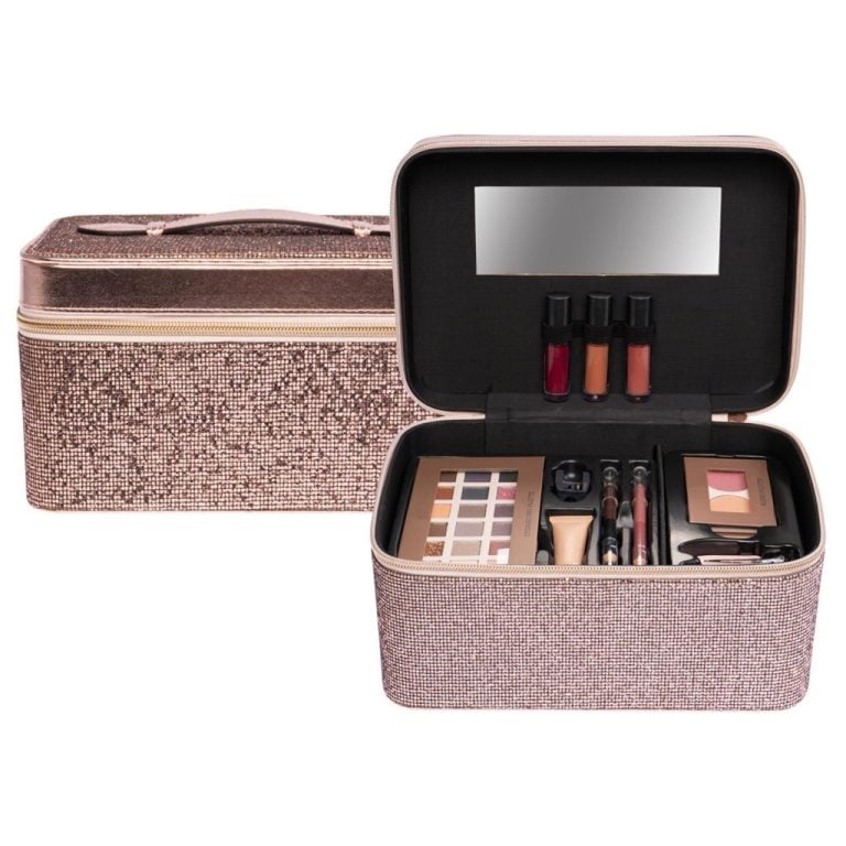 Casuelle Beautycase Brons/Glitter | Kopen bij Flickmyhouse