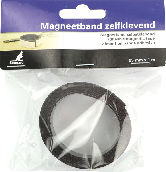 Kangaro K-5061 Magneetband Zelf-klevend 25mm X 1 Meter | Kopen bij Flickmyhouse