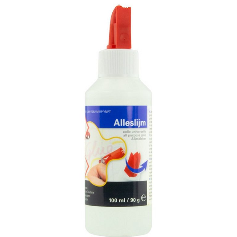 Kangaro Alleslijm 100 ml met Lijmspatel Rood | Kopen bij Flickmyhouse