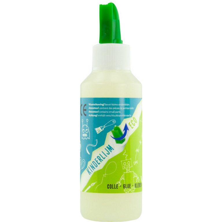 Kangaro Kinderlijm Eco 100 ml met Lijmspatel Groen | Kopen bij Flickmyhouse
