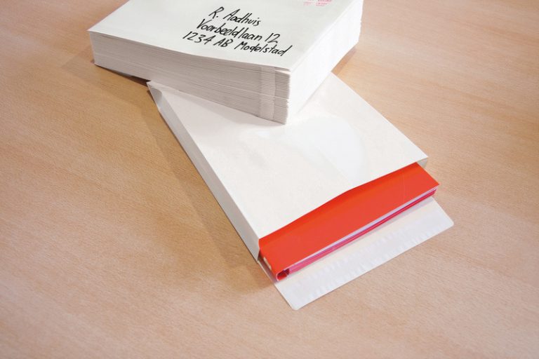 Raadhuis RD-309592-10 10x Monsterzak 229x324x38mm C4 Wit Plakstrip | Kopen bij Flickmyhouse