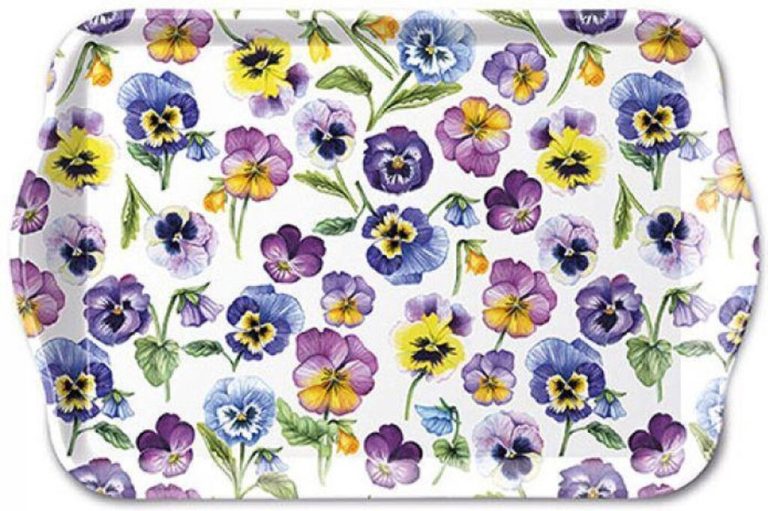 Ambiente Dienblad Pansy all Over 13x21 cm | Kopen bij Flickmyhouse