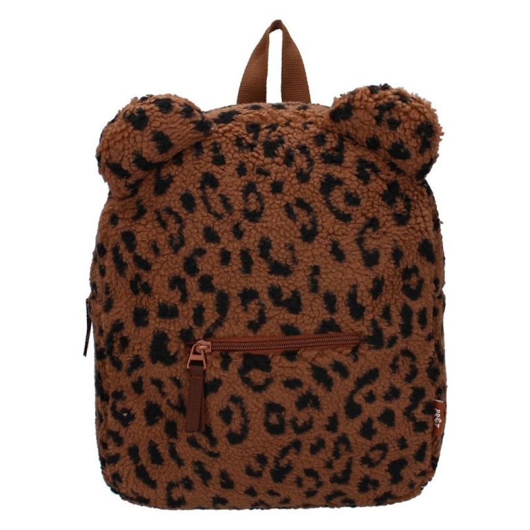 Pr&ecirc;t Teddy Rugzak 31x26x9 cm Bruin | Kopen bij Flickmyhouse