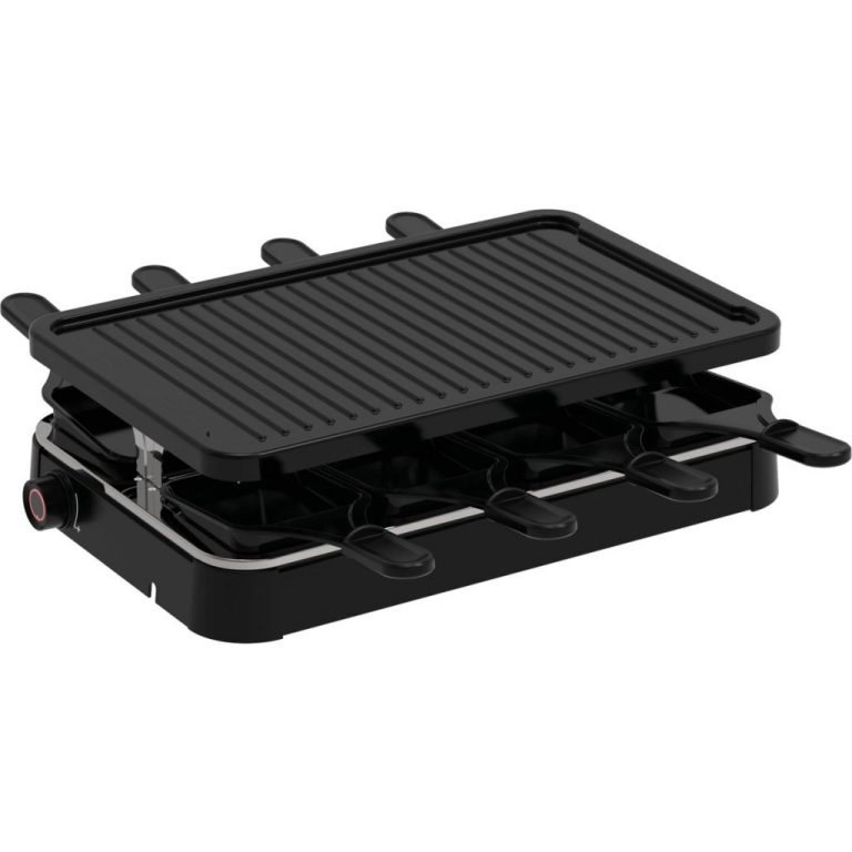 Inventum GR803B Gourmetset 8 Persoons Zwart | Kopen bij Flickmyhouse