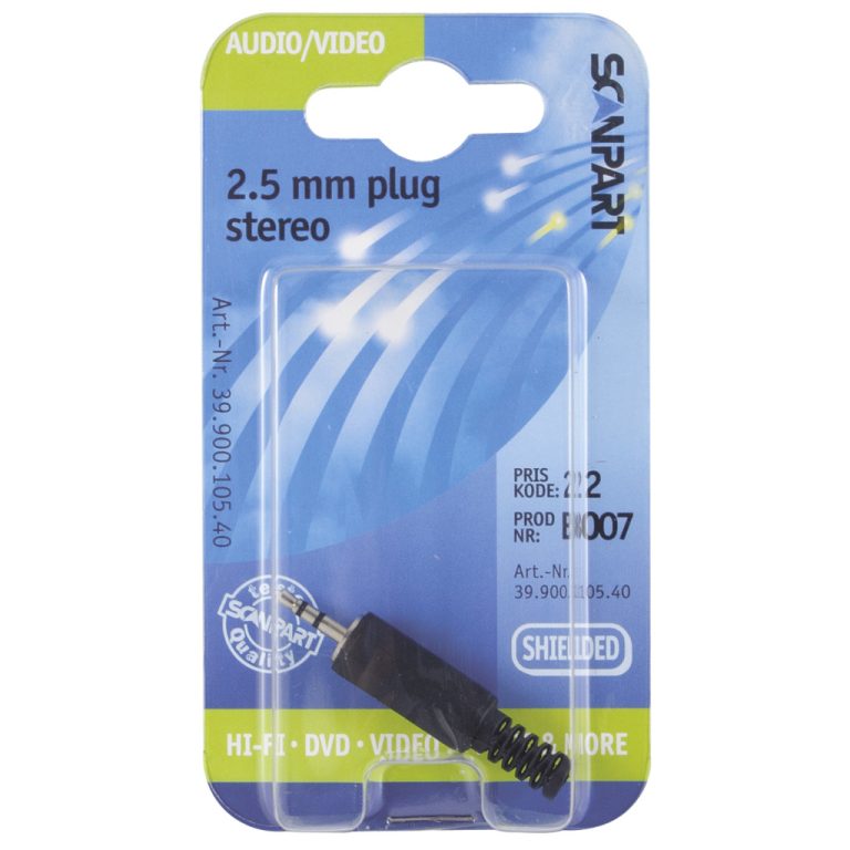 Scanpart Klink-steker 2.5(m) Stereo | Kopen bij Flickmyhouse