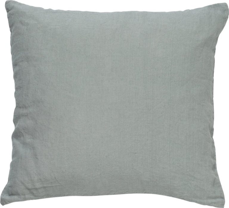 Dutch Decor LINN Sierkussen 45x45cm 100% Linnen Effen kleur Jadeite Lichtgroen Inclusief binnenkussen | Kopen bij Flickmyhouse