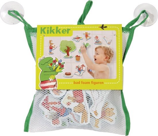 Bambolino Toys Kikker Badspeelgoed Badfiguren Educatief Speelgoed in Opbergnetje | Kopen bij Flickmyhouse