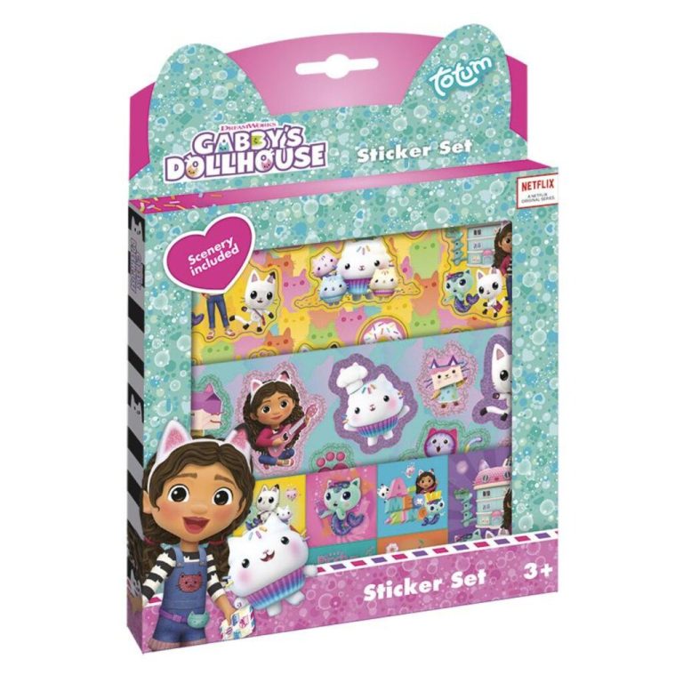 Gabby's Dollhouse Stickerset | Kopen bij Flickmyhouse