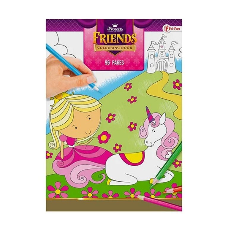 Princess Friends Kleurboek 96 Bladzijden | Kopen bij Flickmyhouse