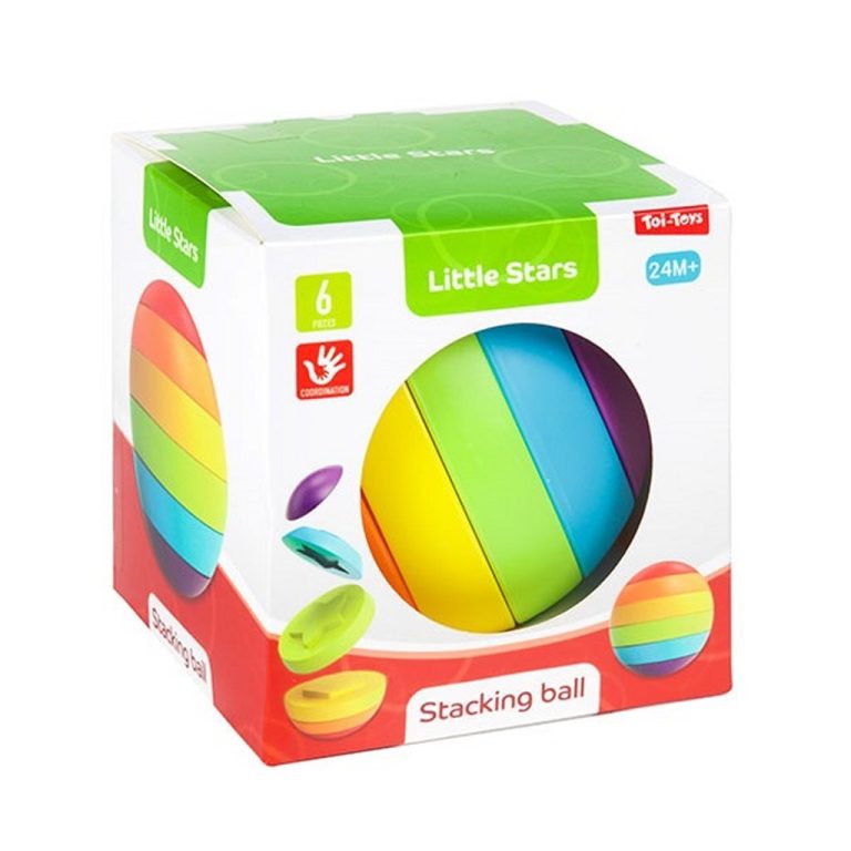 Little Stars Stapeltoren Puzzelbal 6-delig | Kopen bij Flickmyhouse