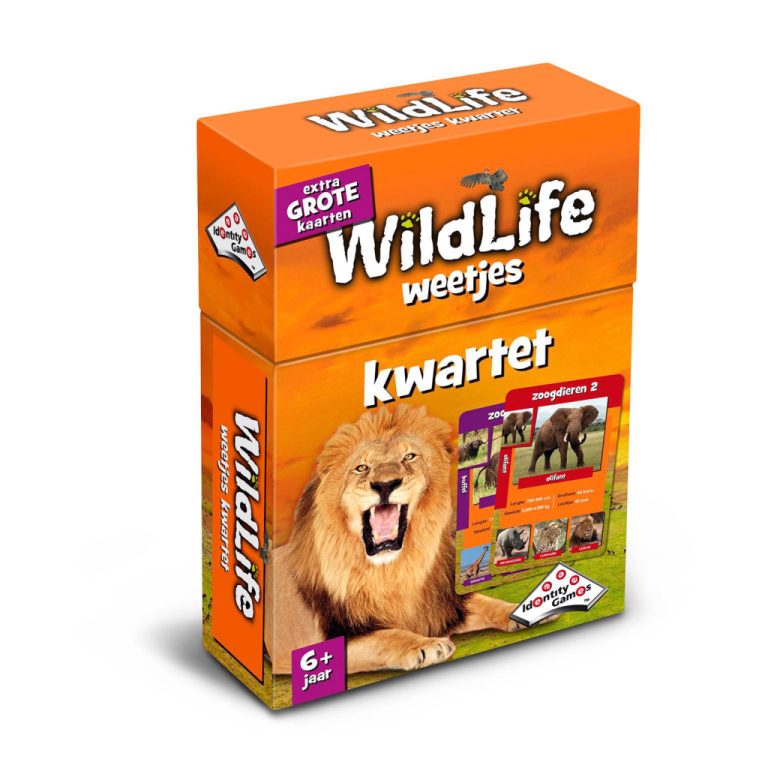 Identity Games Wildlife Weetjes Kwartet | Kopen bij Flickmyhouse