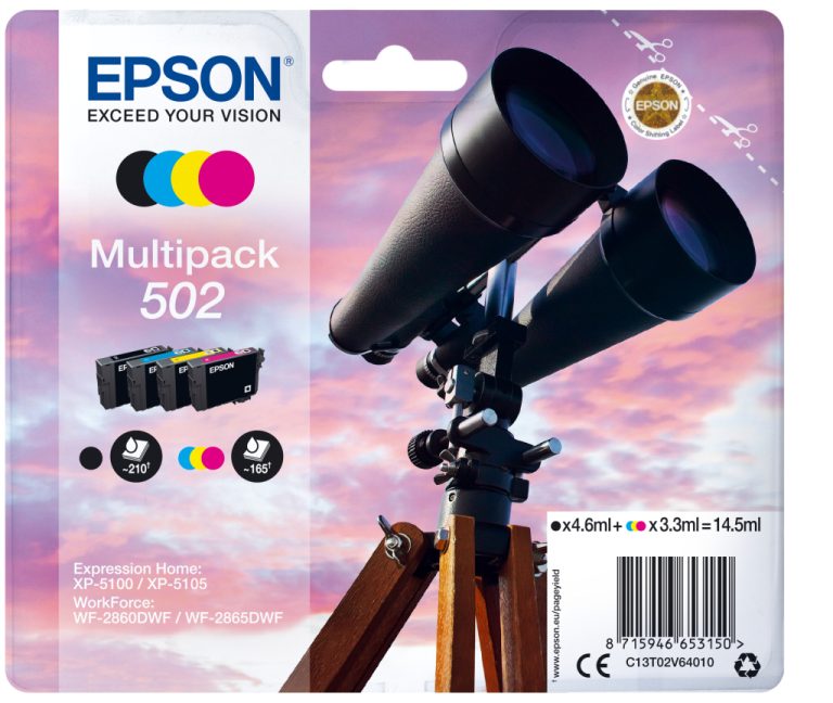 Epson T502 Multipack Origineel (4) | Kopen bij Flickmyhouse