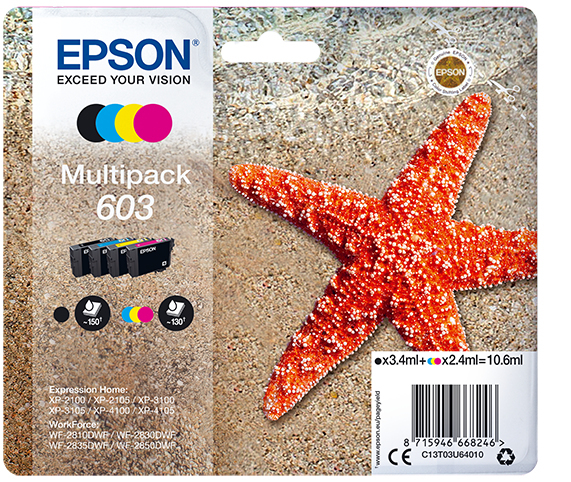 Epson 603 Multipack Origineel (4) | Kopen bij Flickmyhouse