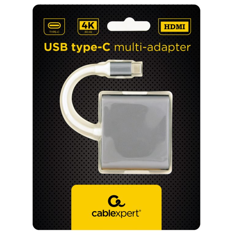 Cablexpert Gmb Usb-c Multi-adapter 3-in-1 | Kopen bij Flickmyhouse