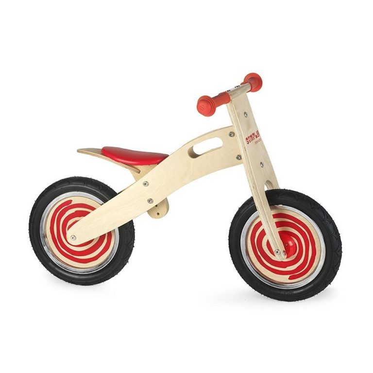 Simply for Kids Houten Loopfiets Rood | Kopen bij Flickmyhouse