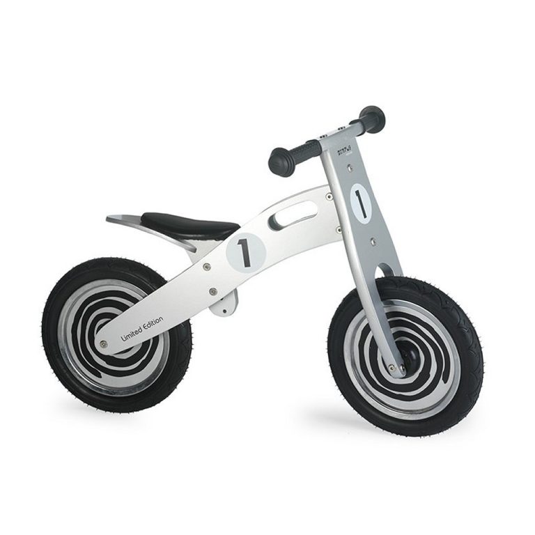 Simply for Kids Houten Loopfiets Silver | Kopen bij Flickmyhouse