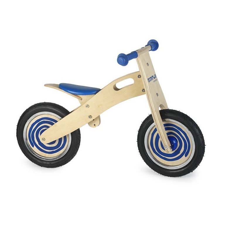 Simply for Kids Houten Loopfiets Blauw | Kopen bij Flickmyhouse