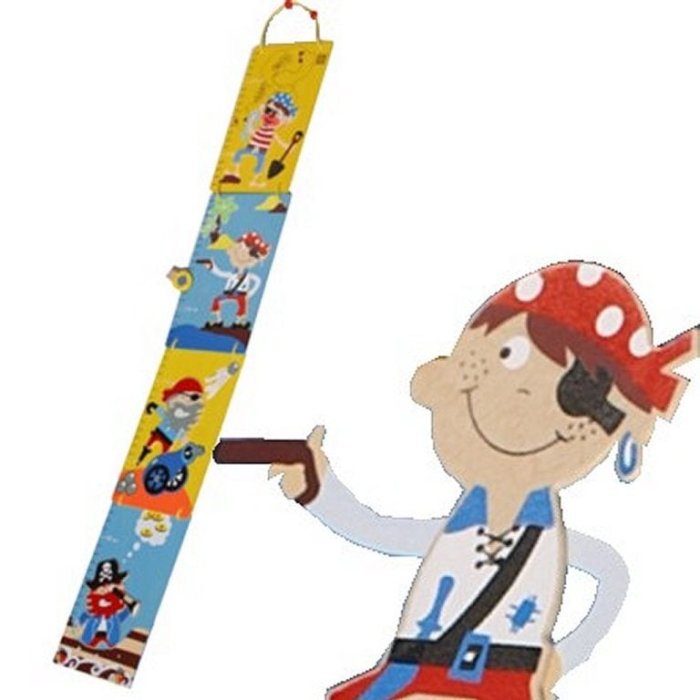 Simply for Kids Houten Piraten Groeimeter | Kopen bij Flickmyhouse