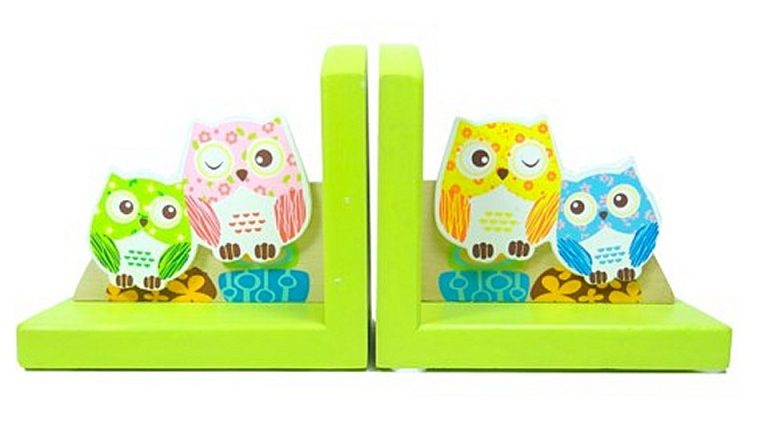 Simply for Kids Houten Boekensteunen Uiltjes | Kopen bij Flickmyhouse