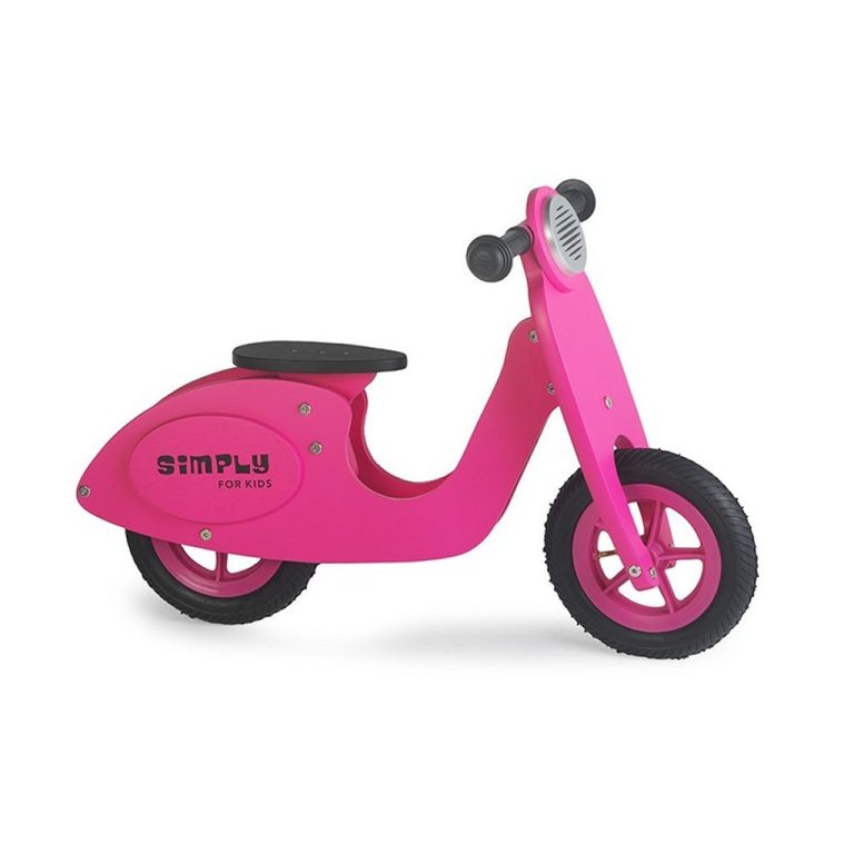Simply for Kids Houten Loopscooter Roze | Kopen bij Flickmyhouse