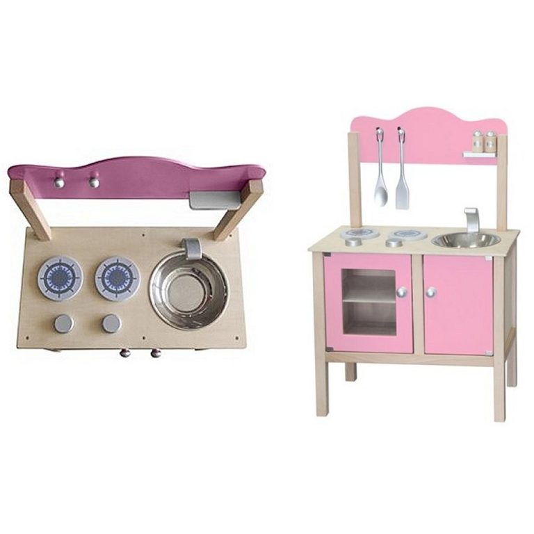 Simply for Kids Houten Kinderkeuken Roze | Kopen bij Flickmyhouse