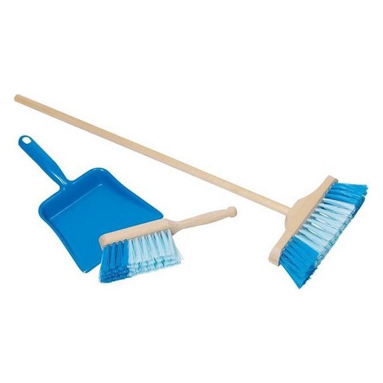 Simply for Kids 3-delige Bezemset Blauw | Kopen bij Flickmyhouse